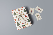 Christmas winter city clipart, a Person Illustration by LyubovZaytseva (Thumbnail 14 of 23)