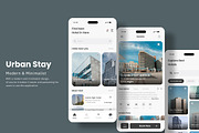 Urban Stay - Hotel Book Mobile App, an App Template by trabaskriya (Thumbnail 3 of 5)