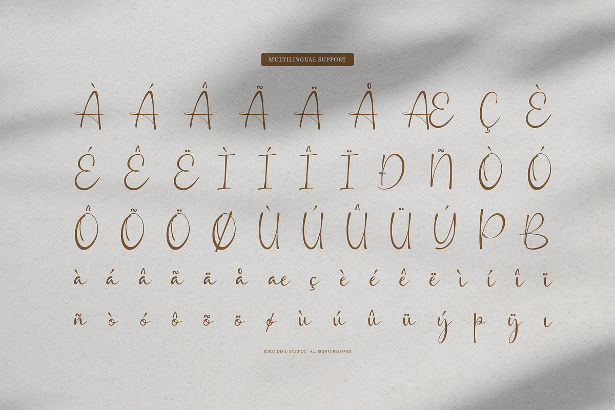 Bohemiya Felmirah | Signature Font, a Script Font by Denustudios (Photo 12 of 12)