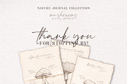 Sketchbook Mushrooms Vintage Art, a Decorative Illustration by Pigment Café (Thumbnail 7 of 7)