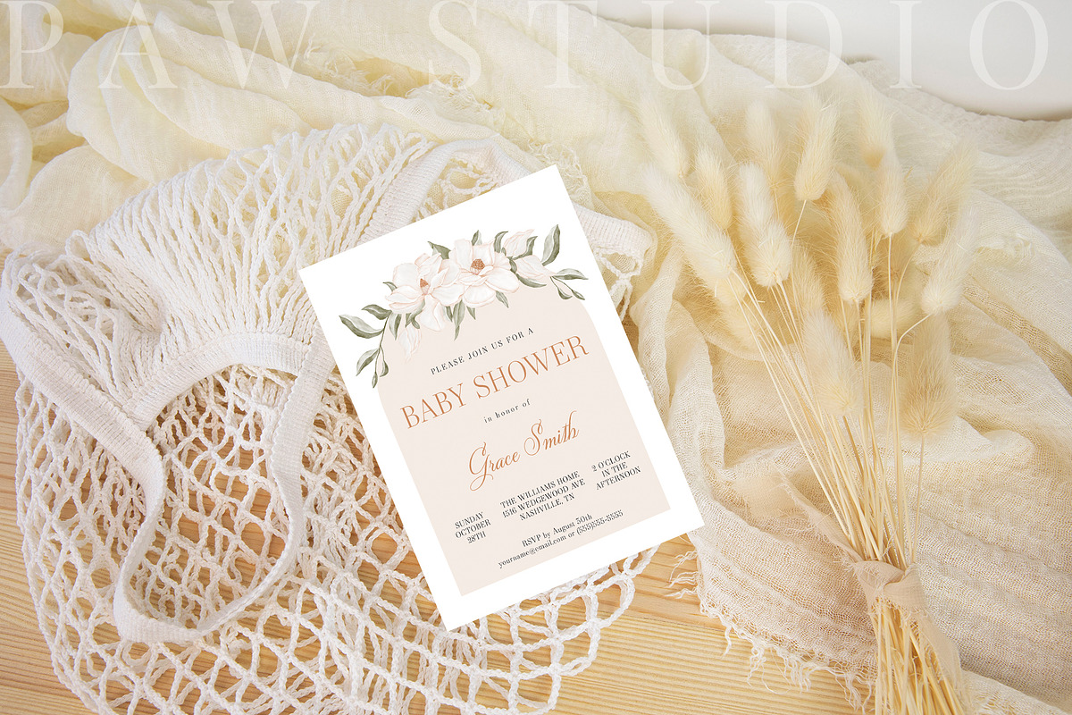 Card Mockup 5x7 Online Edit Canva, a Product Mockup by PawMockups 2 (Photo 6 of 8)