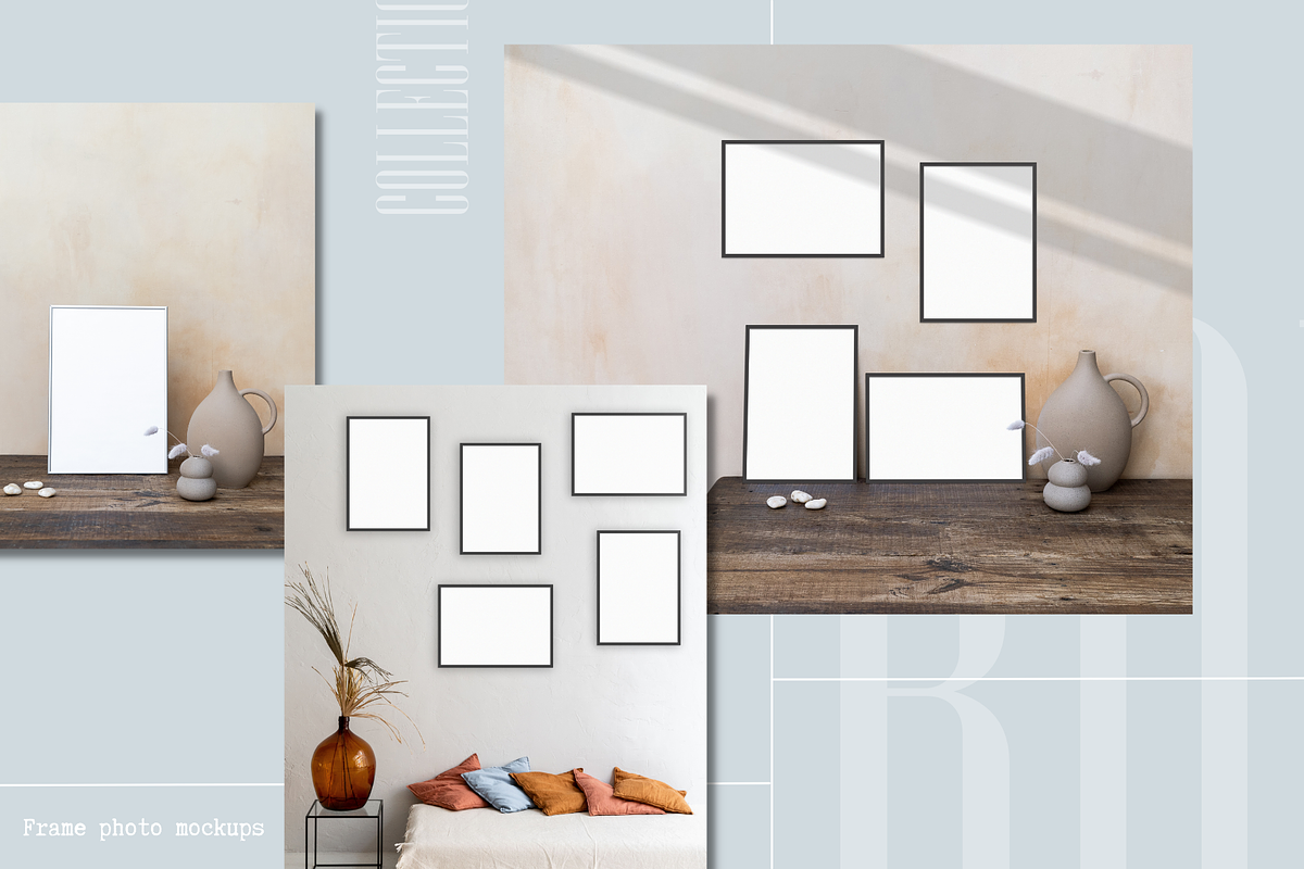 Frame Mockup Bundle Bono Collection, a Product Mockup by Trendingdigital (Photo 8 of 14)