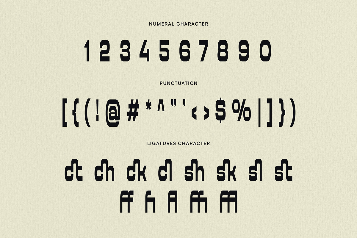 Caymons - Bold Condensed Retro Sans, a Sans Serif Font by Typia Nesia (Photo 3 of 12)