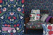 Elegant Botanical Floral Pattern, a Pattern Graphic by likorbut (Thumbnail 3 of 11)