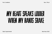 Greathem - Avant Garde, a Sans Serif Font by Nian Keun Studio (Thumbnail 5 of 11)