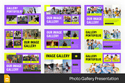Photo Gallery Google Slides, PPoint, a Presentation Template by Fit-tee (Thumbnail 1 of 4)