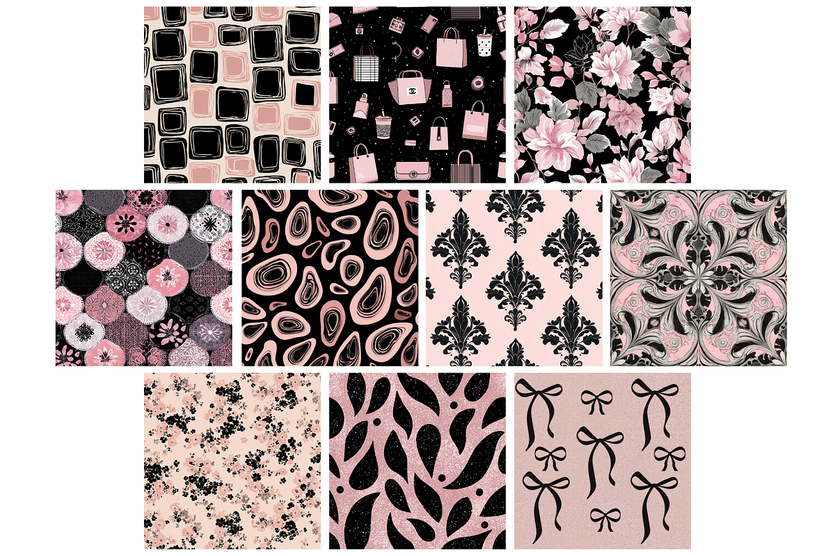 Black Friday Black & Pink Background, a Background Graphic by NadiaTheronArt (Photo 2 of 5)