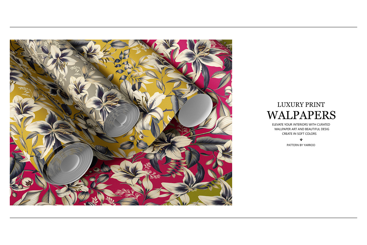 Maruvé Luxury Prints & Motifs, a Pattern Graphic by YARROO (Photo 4 of 10)