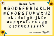 Summerbee | Summer Sunflower Bee, a Font by Tigadestd Type (Thumbnail 7 of 9)