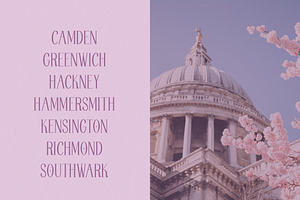 London Serif Font