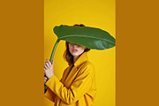 Vibrant Botanical Fashion Portraits, a Person Illustration by StockVerse Creative (Thumbnail 3 of 4)