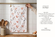 Kitchen Towel Mockup, a Household Mockup by EmpaviMockups (Thumbnail 5 of 6)