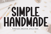 Simple Handmade | Script Font