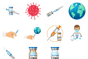 Covid-19 Vaccine and Syringe, a Healthcare Illustration by TAlex (Thumbnail 5 of 7)