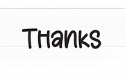 Thick Outline | Script Font, a Script Font by Scratchones (Thumbnail 9 of 9)