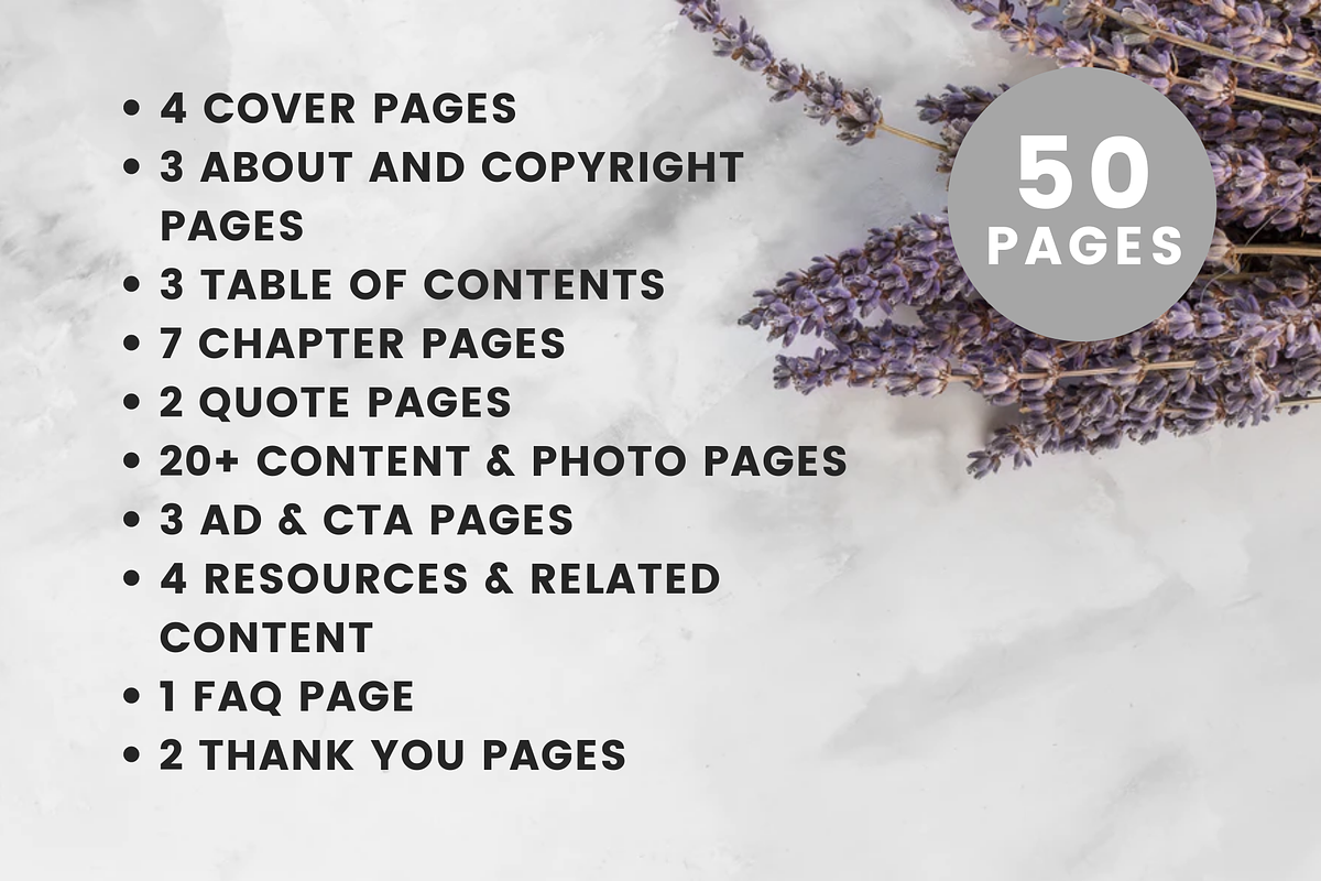 eBook Workbook & Template For Canva, a Magazine Template by Minva Themes (Photo 4 of 9)