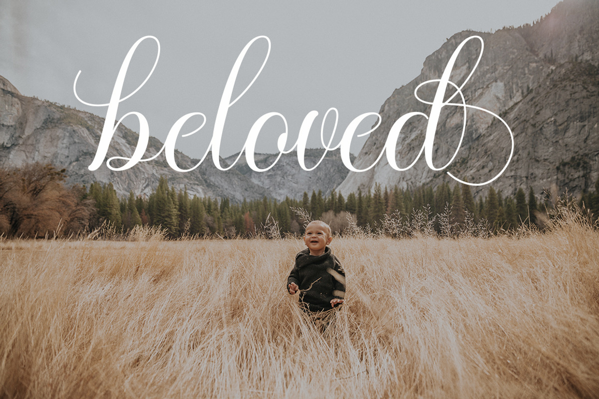 Gaynelle Script, a Script Font by Strong.co (Photo 9 of 10)