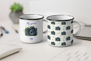 Cameras & plants. Watercolor set, an Illustration by Nastilustra (Thumbnail 6 of 8)