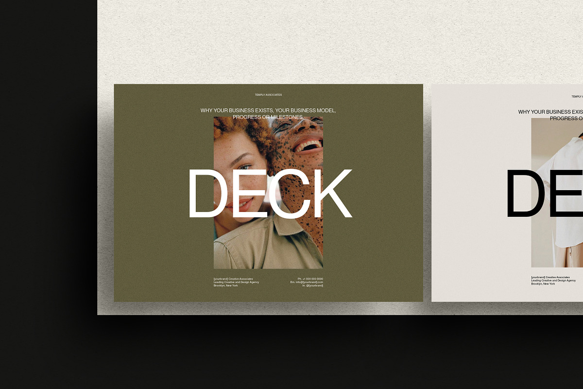 Neue Pitch Deck, a Presentation Template by T E M P L Y (Photo 2 of 16)