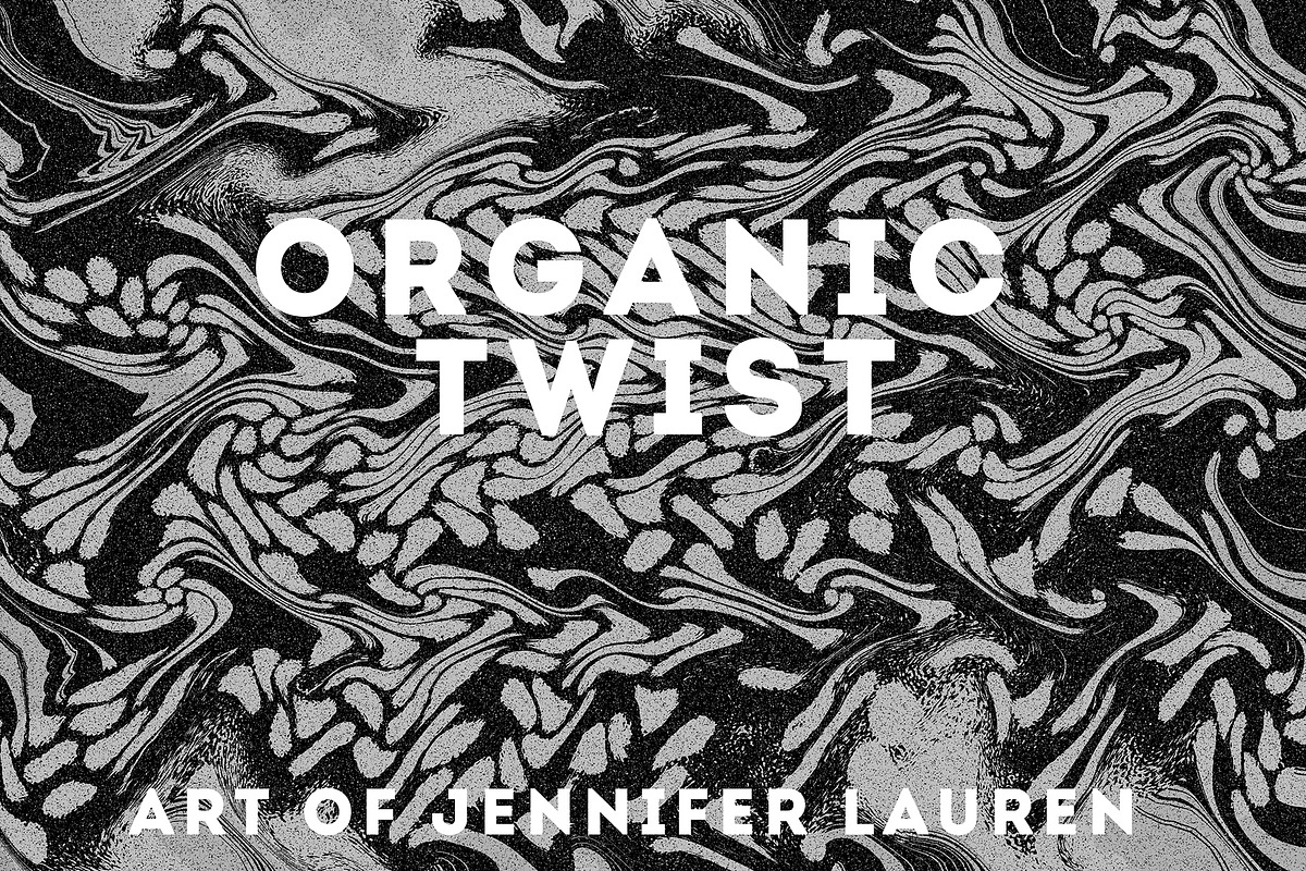 Organic Twist, a Texture Graphic by Jennifer Lauren Creative (Photo 1 of 5)