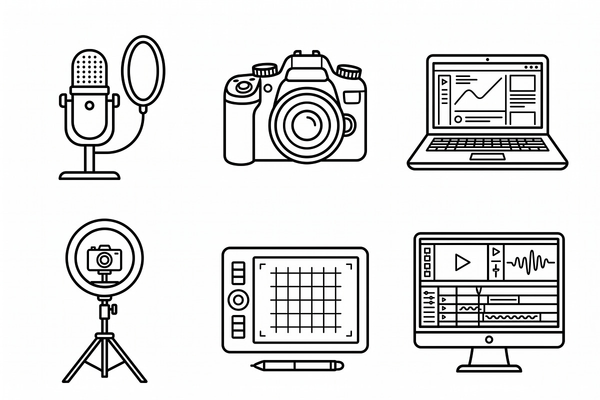 Bundles Vector Content Creator Icon, an Outline Icon by adenpinkstore (Photo 9 of 17)