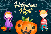 Halloween Night, a Decorative Illustration by Alina Sh (Thumbnail 1 of 11)