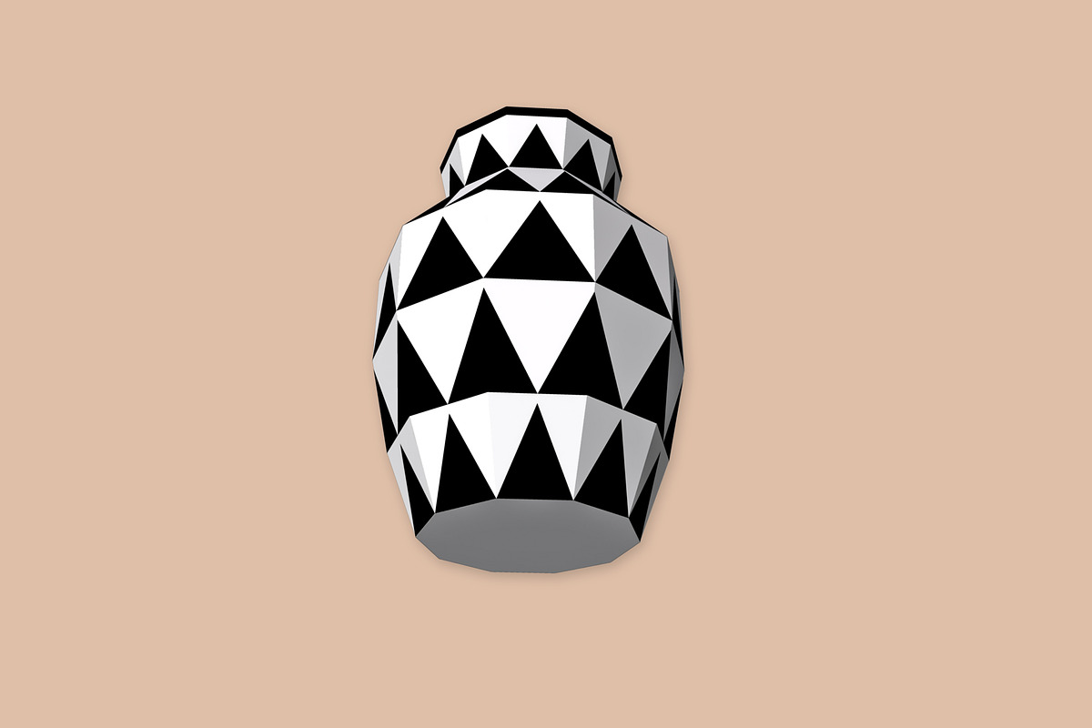 DIY Vase - 3d Papercraft, a Print Template by PAPER amaze