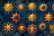 Golden Celestial Sun Clipart, a Decorative Illustration by StockVerse Creative (Thumbnail 3 of 4)