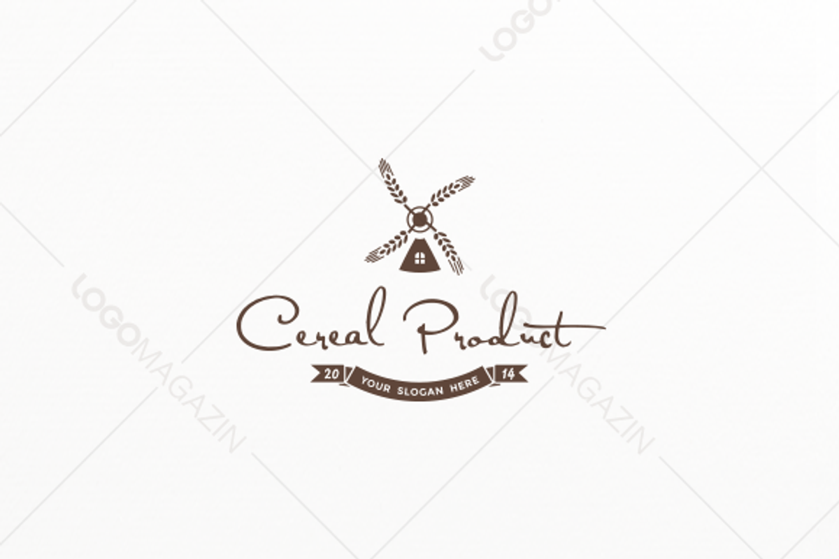 Cereal Product / Bread  Logo, a Branding & Logo Template by LogoBuy (Photo 2 of 3)