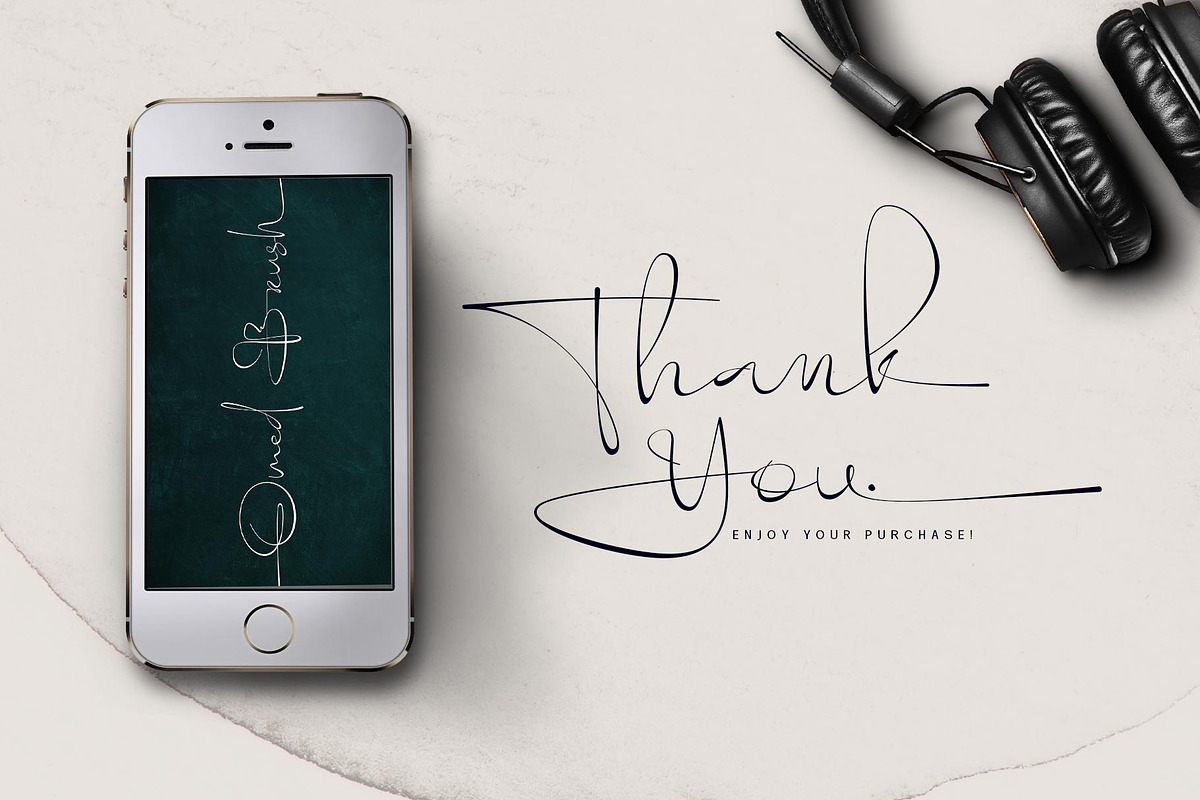 Omed Brush Signature Script, a Script Font by alit design (Photo 16 of 16)