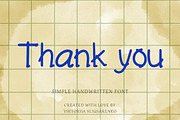 DOPHONE simple handwritten font, a Serif Font by CHIMERA (Thumbnail 7 of 7)