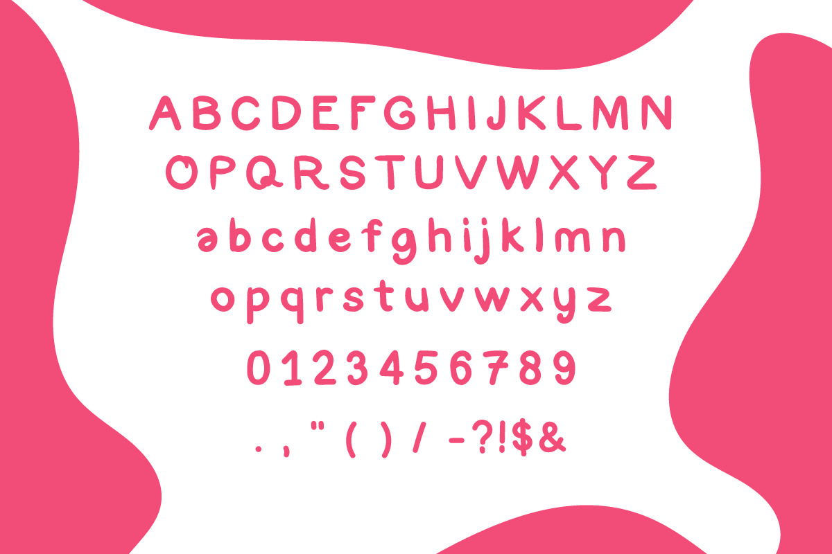 Crispynut Kids Cute Typeface, a Font by IHDSTD (Photo 2 of 4)