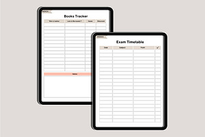 2025 Digital Home School Planner