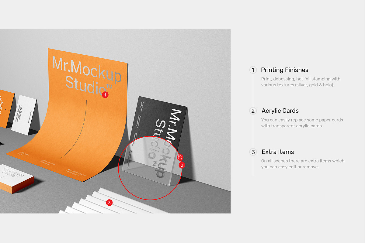 Stationery Mockups - Studio Scenes, a Product Mockup by Mr.Mockup™ (Photo 4 of 17)