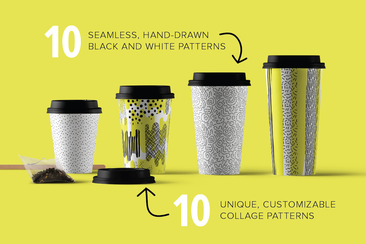 OVERLAP Pattern Bundle, a Pattern Graphic by Anugraha Design (Photo 3 of 7)