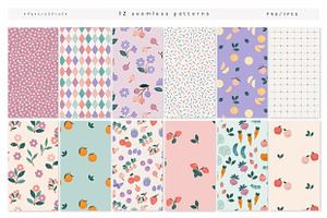 HAPPY&SWEET_illustrations&patterns