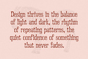 CS Barone – Decorative Font, a Sans Serif Font by Craft Supply Co. (Thumbnail 2 of 8)