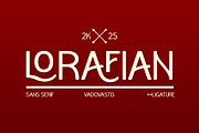 Lorafian – Playful Sans Serif, a Sans Serif Font by Vadovastd (Thumbnail 9 of 9)