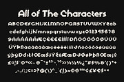 CS Radish Rippled, a Sans Serif Font by Craft Supply Co. (Thumbnail 8 of 8)