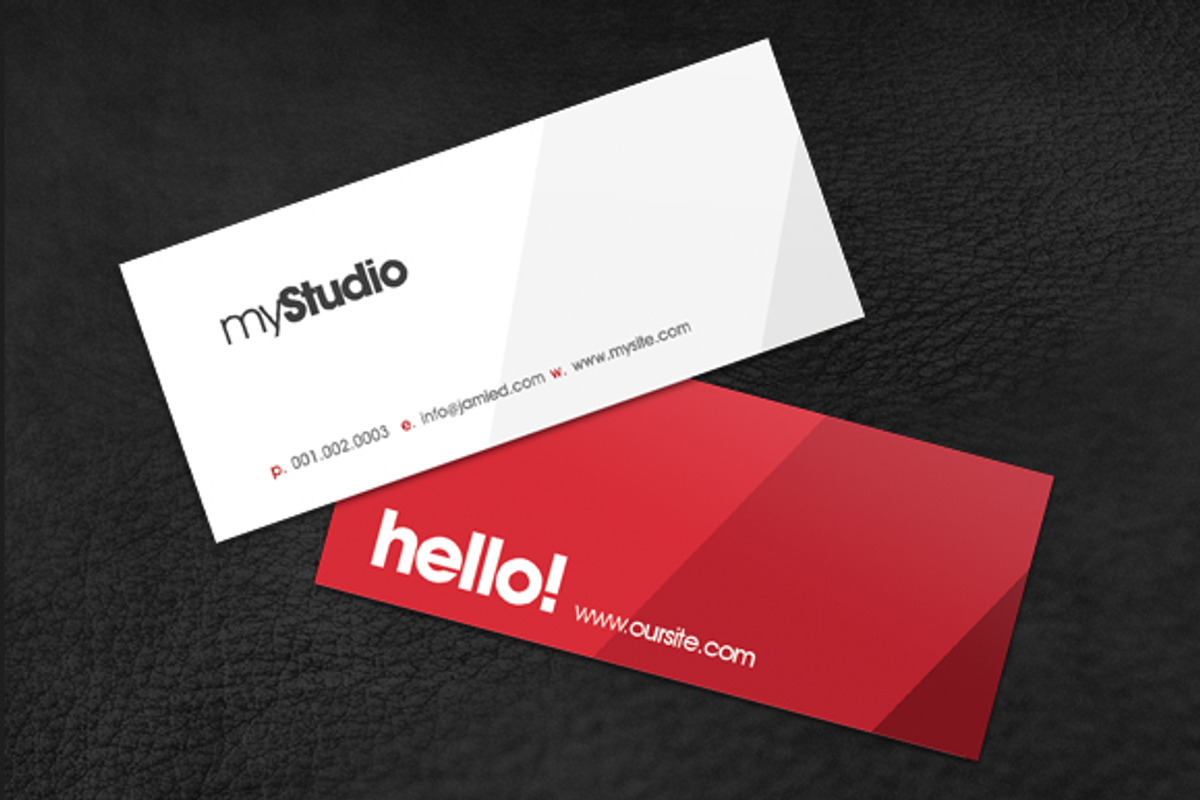 Modern Mini Card, a Business Card Template by printdesignbundle