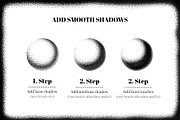 Stipple Brushes for Procreate, a Brush Add-On by RDShop (Thumbnail 3 of 4)