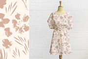 Powder Flower Prints, a Pattern Graphic by MalyskaStudio (Thumbnail 11 of 13)