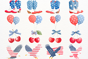 4th of July Clipart Nursery Kids PNG, a Seasonal Illustration by SugarCloudStudioArt (Thumbnail 6 of 8)