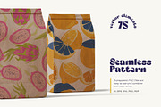 Tropical Fruits Illustration, a Food Illustration by KetteCreate (Thumbnail 9 of 14)
