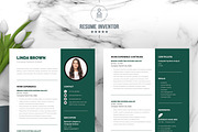Artistic Resume & Portfolio, a Resume Template by ResumeInventor (Thumbnail 2 of 5)