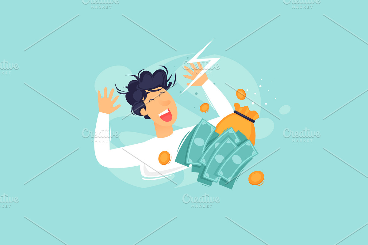 Money, a Finance Illustration by Podis (Photo 4 of 6)
