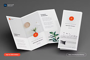 3 Fold Brochure Mockup Set, a Books & Magazine Mockup by GearShift (Thumbnail 4 of 4)