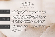 Antigua Presidente - Script Font, a Script Font by Graphicfresh (Thumbnail 6 of 7)