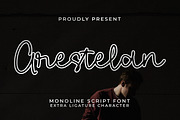 Grestelan, a Script Font by Integritype Studio (Thumbnail 1 of 15)