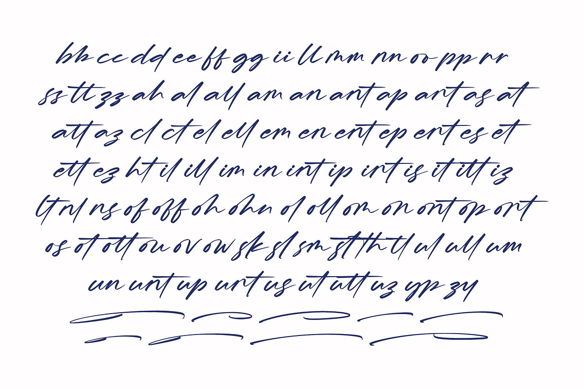Reliska Bondes Modern Signature Font, a Script Font by Letterena Studios Script (Photo 18 of 20)